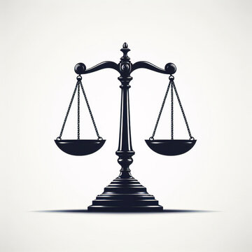 recommend clip art: Simple classic justice balance scales silhouette. Justice scales line icon. Judgement scale sign. Legal law symbol. Quality design element. Editable stroke.	