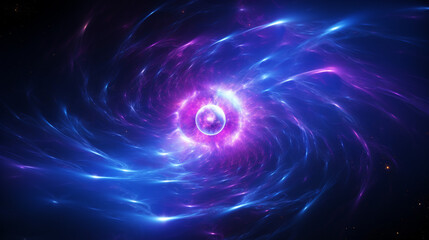 Obraz premium the universe is the most powerful galaxy in the universe