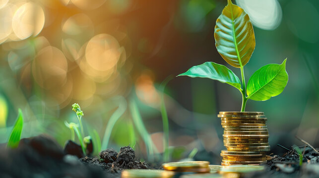 A symbolic image of economic growth.