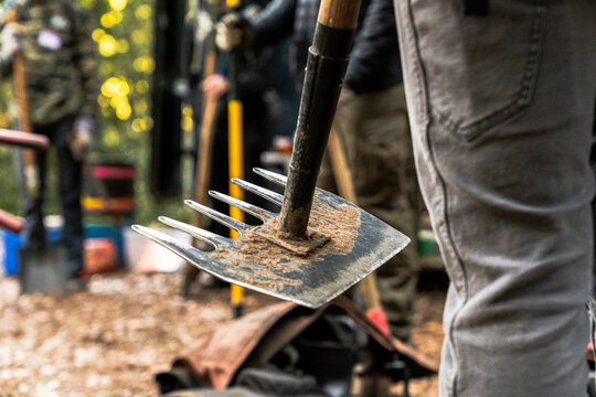 Mccleod tool for trail maintenance 