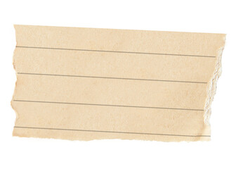 Scrap paper png sticker, beige design, transparent background