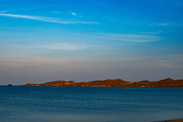 Fototapeta premium playas del cabo de la vela, uribia ,la guajira, colombia.. lugar muy hermoso por su bahia, sus bellos atardeceres, sus magnificos paisajes. muy visitado por los turistas.