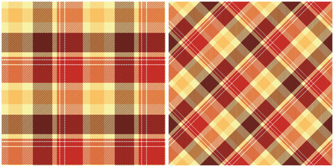 Tartan Plaid Pattern Seamless. Gingham Patterns. Seamless Tartan Illustration Vector Set for Scarf, Blanket, Other Modern Spring Summer Autumn Winter Holiday Fabric Print.