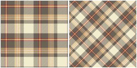 Tartan Plaid Pattern Seamless. Abstract Check Plaid Pattern. Template for Design Ornament. Seamless Fabric Texture. Vector Illustration