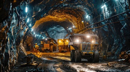 Gold Mine Workers Toil Underground to Feed Global Precious Metal Demand