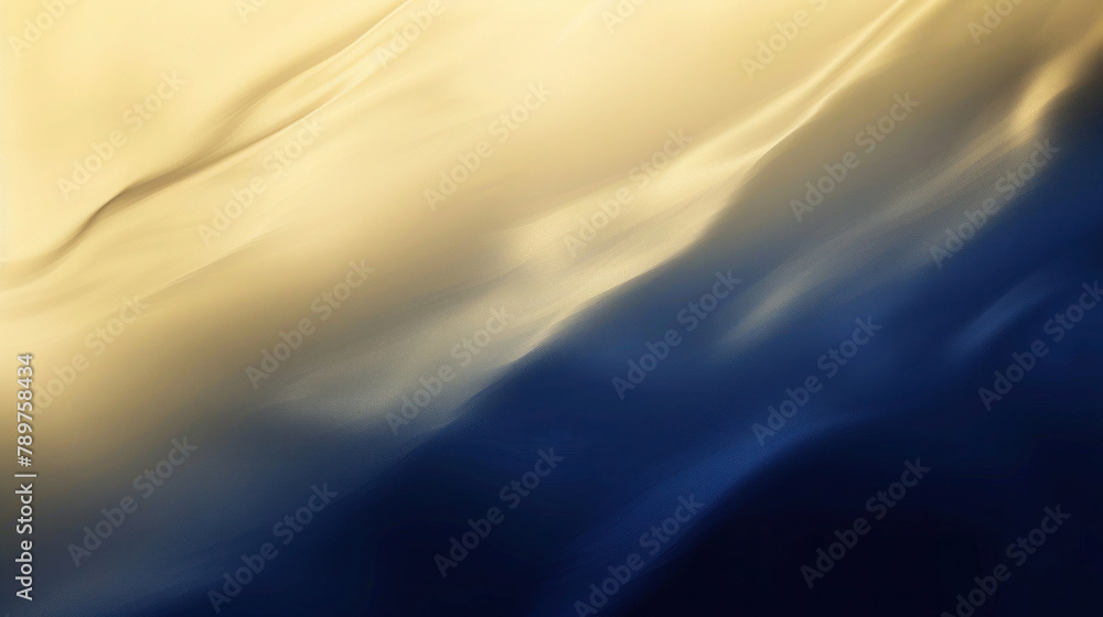 Wall mural golden wavy background