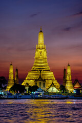 Wat Arun Ratchawararam in Thailand