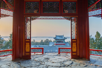 Overlooking Kunming Lake in the Summer Palace, Beijing