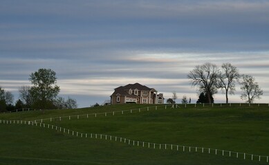 Farmhouse on a Hill