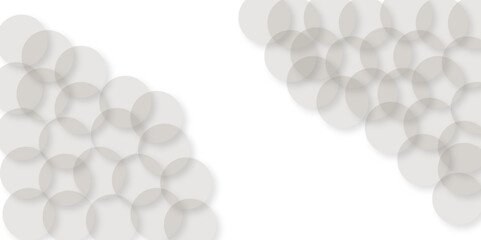 Abstract gray background with circle. Clean and simple pattern for business template. geometric minimal shapes background illustration abstract modern. Abstract white banner design background .