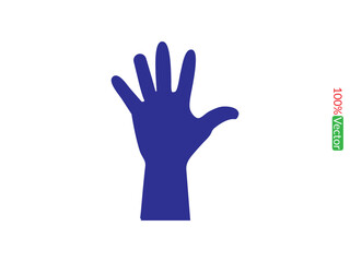 Hand different style vector line art. hands icon minimalist illustration design template. hands line art vector illustration. Best outline design. hand-drawn cartoon fridges Vector illustration.