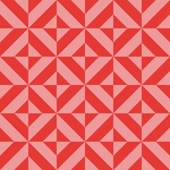 Red geometric pattern background. geometric pattern background. geometric background. Geometric pattern for backdrop, decoration, Gift wrapping.