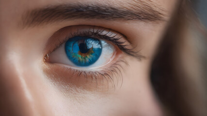 Obraz premium close up of eye