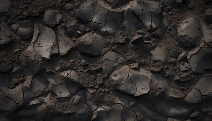 black sand ground