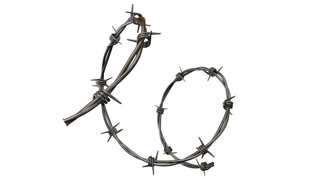 barbed wire