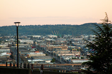 A view of south Seattle from Capitol Hill.
