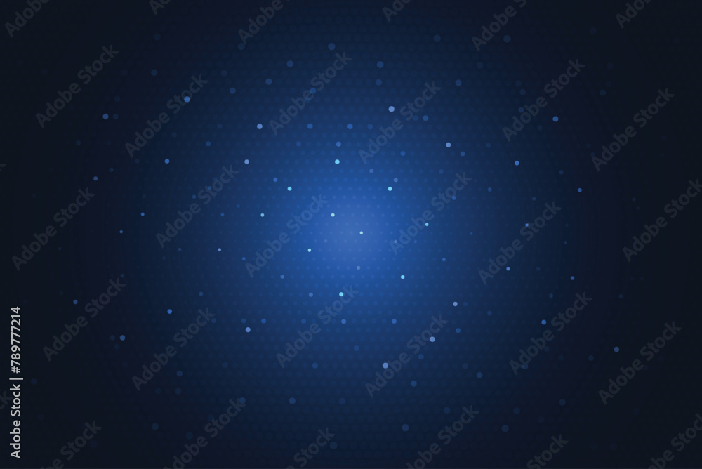 Aufkleber abstract technology digital of particles design. big data visualization background. vector illustrat