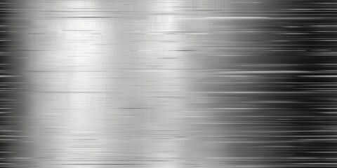 Sleek modern brushed steel texture. Contemporary metallic background AI Image