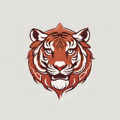 Tiger icon or tiger logo, tiger head mascot, illustration of an tiger, tiger head vector, lion head mascot, chinese tiger logo, Logo tiger, icon tiger