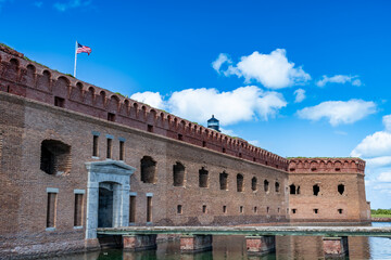 Entrance to Fort Jefferson at Dry Tortugas National Park