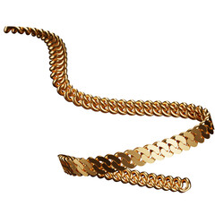 Cuban chains. Chain textures.