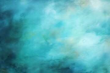 Fototapeta na wymiar An illustration of a light blue turquoise texture background with space for text, backdrop or product advertisement background, Generative AI.