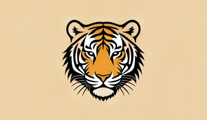 white tiger head, tiger head vector, white tiger face, tiger head silhouette