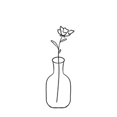 vase with flowers