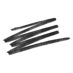 PNG black squiggle sticker, transparent background