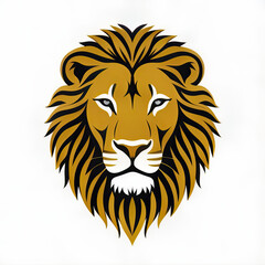 Obraz premium lion icon or lion logo, lion head mascot, illustration of an lion, lionhead vector, lion head mascot, Logo lion, icon lion, tiger