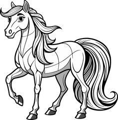 horse illustration
