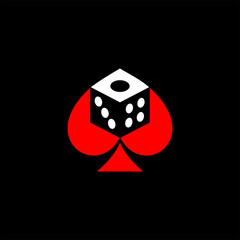 ace logo, casino logo design