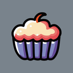 Cute Cupcake Icon.ai