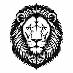 Obraz premium lion icon or lion logo, lion head mascot, illustration of an lion, lionhead vector, lion head mascot, Logo lion, icon lion, tiger