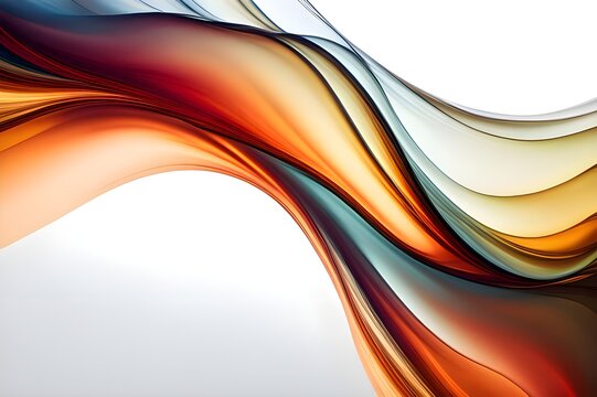 colourful glass wave abstract background, backgrounds 