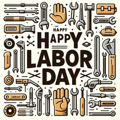 Labor day vector art icons and illustration images free
