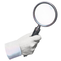 Magnifying glass png, transparent background