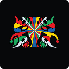 Soccer / Football design template,free copy space, vector	