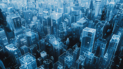 Neon Metropolis: City of Tomorrow, Urban Dreamscape, Digital Skyline