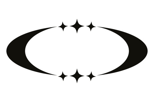 Y2K brackets shape png, transparent background