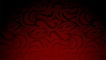 eye catching retro floral ornate texture backdrop design