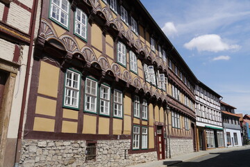Fachwerkhäuser in Osterwieck in Sachsen-Anhalt