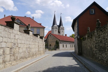 Fototapeta na wymiar Stephanikirche in Osterwieck