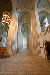 Grundtvig’s Church in Copenhagen, Denmark
