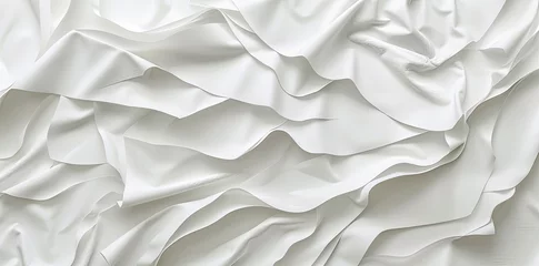 Poster Seamless white paper texture exuding pristine simplicity for versatile design applications AI Image © dekreatif