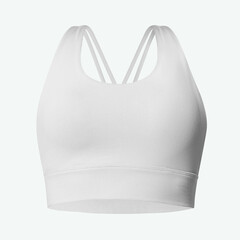 Png sports bra transparent mockup women’s sportswear apparel