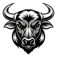 head of bull head of bull  Vector Illustration 