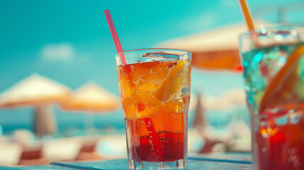 Cocktail on the beach
