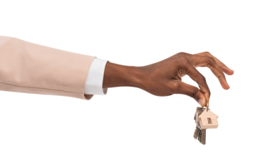 Png Hand holding key mockup real estate agent