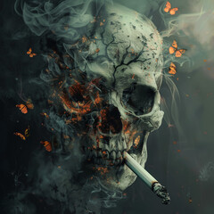 cigarette and smoke